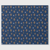 Spielbares Weihnachtswrapping Paper Geschenkpapier (Flach)