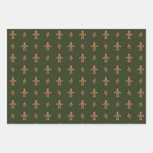 Spielbares Weihnachtswrapping Paper-Set Geschenkpapier Set (Vorderseite 2)