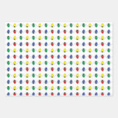 Spielbares Weihnachtswrapping Paper-Set Geschenkpapier Set (Vorderseite 3)