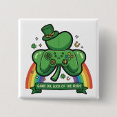 Spielbeginn - Das Glück der Iren | St. Patrick's D Button (Vorderseite)