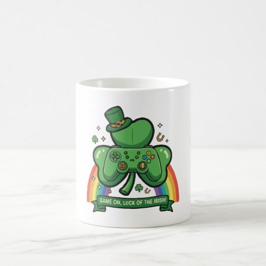 Spielbeginn - Das Glück der Iren | St. Patrick's D Kaffeetasse (Mittel)