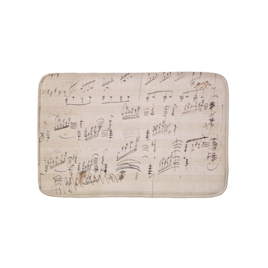 Spielberichtsbogen 'des Mondscheins Sonata Badematte (Vorderseite)