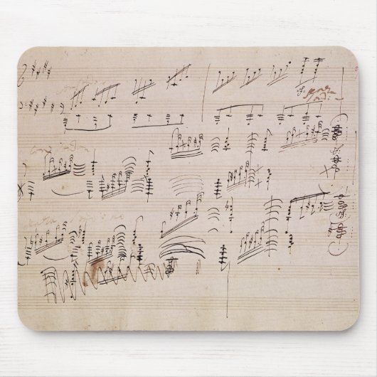 Spielberichtsbogen 'des Mondscheins Sonata Mousepad (Vorne)