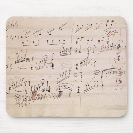 Spielberichtsbogen 'des Mondscheins Sonata Mousepad (Vorne)