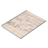 Spielberichtsbogen 'des Mondscheins Sonata Notizblock (Linke Seite)