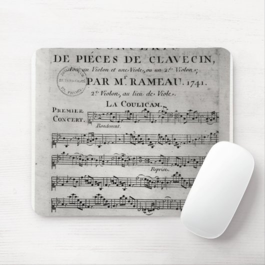 Spielberichtsbogen für 'De Concerts de Pieces Mousepad (Mit Mouse)