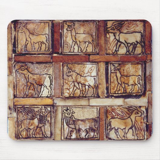 Spielbrett, Tiere des Feldes und Wald Mousepad (Vorne)