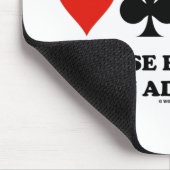 Spielbrücke, weil jede Hand ein Abenteuer ist Mousepad (Ecke)