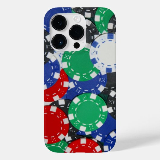 Spielchips Case-Mate iPhone Hülle (Rückseite)