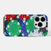 Spielchips iPhone Hülle (Rückseite (Horizontal))