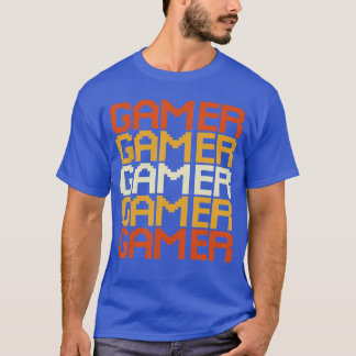 Spielcontroller Computer Sport Gamer Geschenk Retr T-Shirt