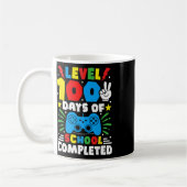 Spielcontroller Ebene 100 Tage Schule abgeschlosse Kaffeetasse (Links)