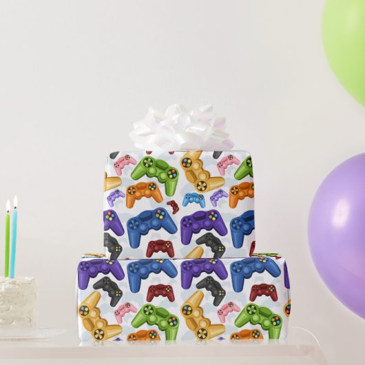 Spielcontroller Geschenkpapier (Partygeschenke)
