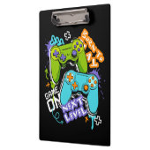Spielcontroller Graffiti  Gaming Born To Play  Klemmbrett (Links)