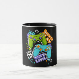 Spielcontroller Graffiti  Gaming Born To Play  Tasse