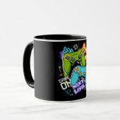 Spielcontroller Graffiti  Gaming Born To Play  Tasse (Vorderseite Links)