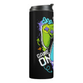 Spielcontroller Graffiti  Gaming Born To Play  Thermosbecher (Nach links gedreht)