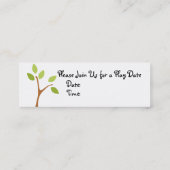 Spieldatum für drei Löwen Telefonnummerkarte (Rückseite)