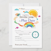 Spieldatum Wolken-Designs (Vorderseite)