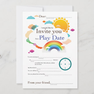 Spieldatum Wolken-Designs