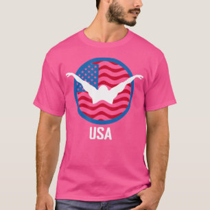 Spiele 2024 Swim Usa T-Shirt
