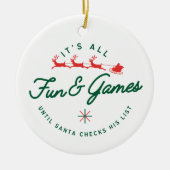 Spiele 2 keramik ornament (Vorne)