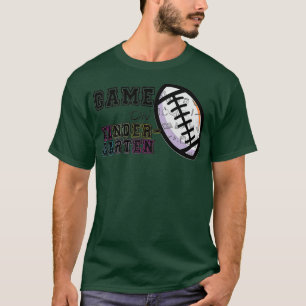 Spiele auf 1. Klasse American Football Fan Erster  T-Shirt
