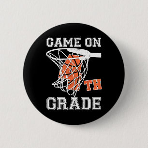 Spiele auf 4. Klasse Basketball Erster Schultag Button