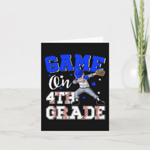 Spiele auf dem 4. Grade Boy Dabbing Erster Tag von Karte