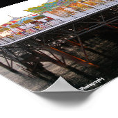 Spiele auf der Pier Poster (Ecke)