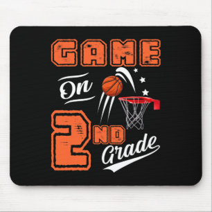 Spiele auf der zweiten Klasse Basketball erster Ta Mousepad