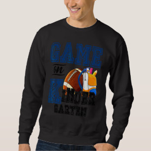 Spiele Auf Kindergarten Baseball Fan Erster Schult Sweatshirt