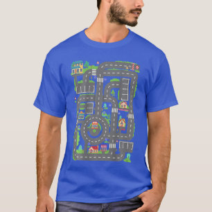 Spiele Autos auf Dads Rücken Lustig und Väter spie T-Shirt