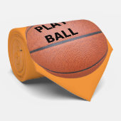 Spiele Basketball Humor Krawatte (Gerollt)