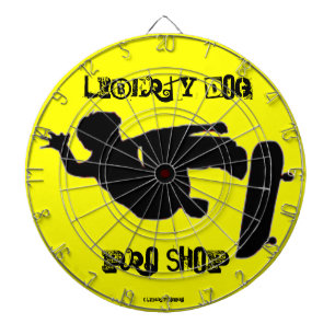 SPIELE - DARTBOARD - FREIHEIT DOG PRO SKATEBOARD DARTSCHEIBE