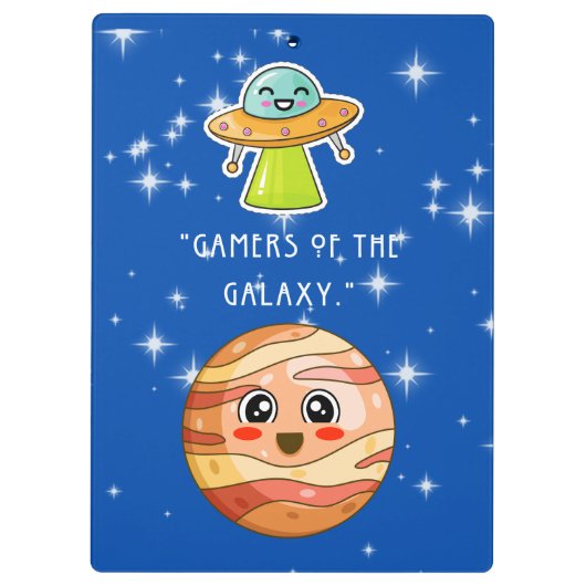 SPIELE DER GALAXIE KLEMMBRETT (Rückseite)