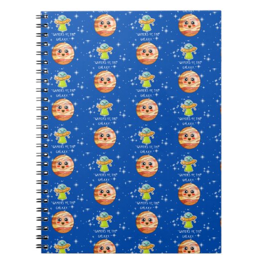 SPIELE DER GALAXIE NOTIZBLOCK (Vorderseite)