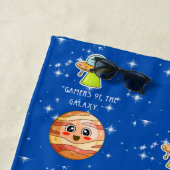 SPIELE DER GALAXIE STRANDTUCH (Beispiel)