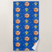 SPIELE DER GALAXIE STRANDTUCH (Vorderseite)