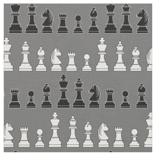 Spiele des Schachspielplatzes Stoff (Nahaufnahme)