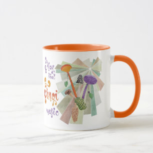 Spiele diese Fungi Musik (Pilzsackpfeife II) Tasse