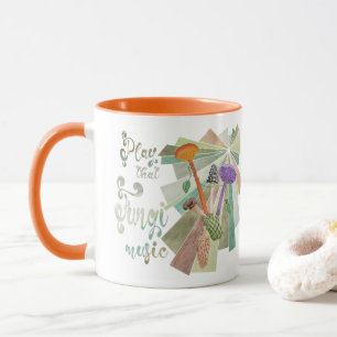 Spiele diese Fungi Musik (Pilzsackpfeife) Tasse
