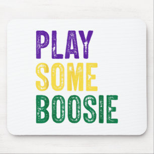Spiele einige Boosie Mardi Gras Perlen New Orleans Mousepad