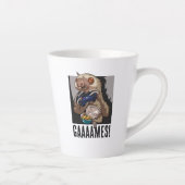 Spiele! Funny Sloth Computer Gamer Video Games Milchtasse (Rechts)