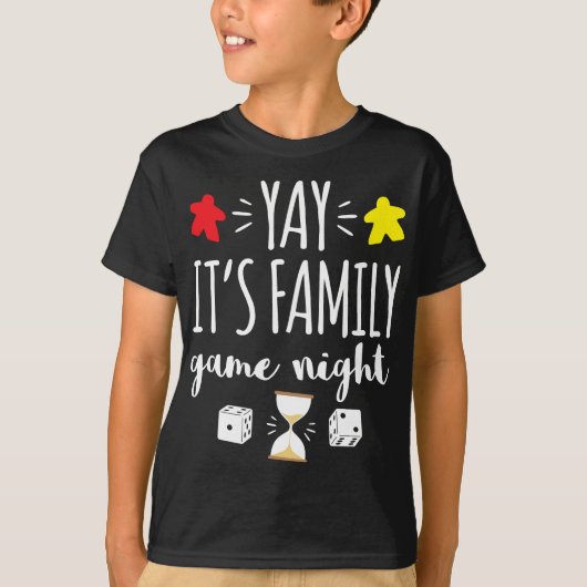 Spiele für Familienspiele T-Shirt (Vorderseite)