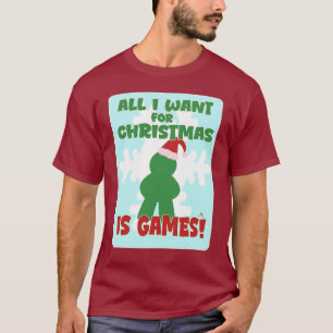 Spiele Für Weihnachts-Spaß-Feiertags-Slogan-Kunst T-Shirt