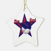Spiele Hard Softball und Hat Star Ornament (Links)
