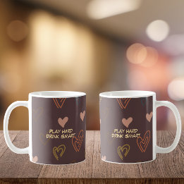 Spiele hart. Trinke Smart Kaffeetasse