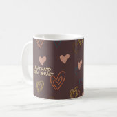 Spiele hart. Trinke Smart Kaffeetasse (Vorderseite Links)