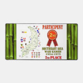 SPIELE IM SÜDOSTASIENKRIEG 2. PLATZ SCHREIBTISCHUNTERLAGE (Vorderseite)